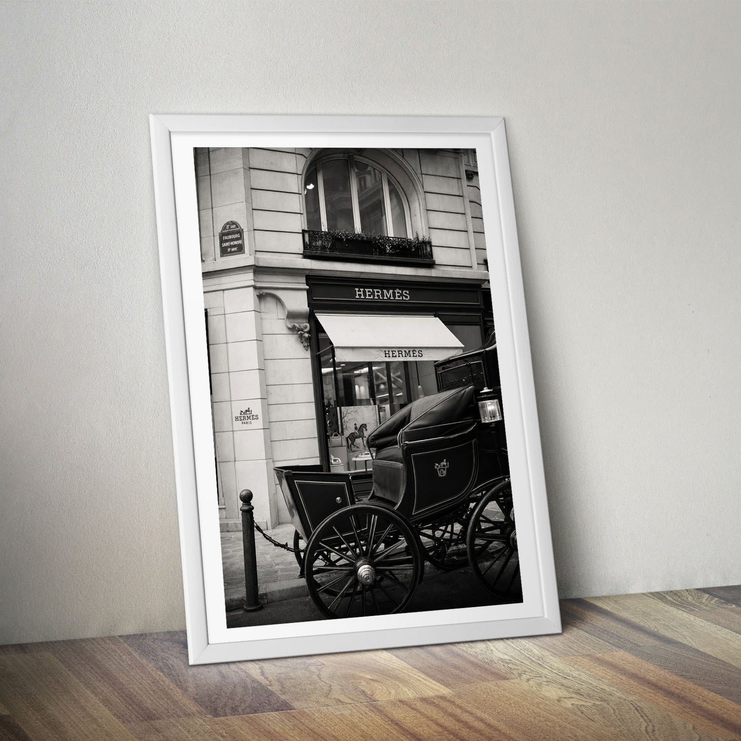 Flex Designs Poster Le Noir Hermes Paris 5 x 7" Home Goods - Designer  Poster