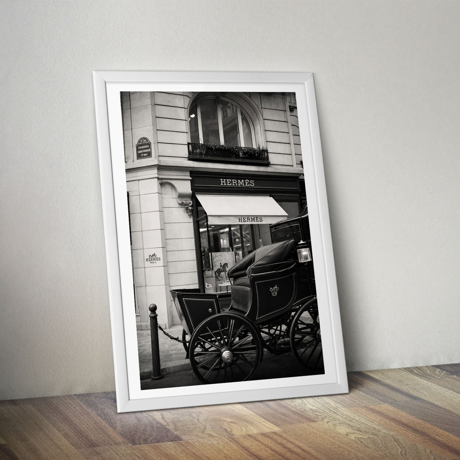 Flex Designs Poster Le Noir Hermes Paris 5 x 7" Home Goods - Designer  Poster