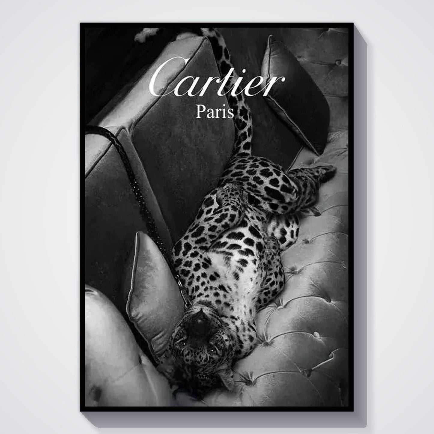 Flex Designs Poster Le Noir Cartier Paris 11 x 17" Home Goods - Designer  Poster