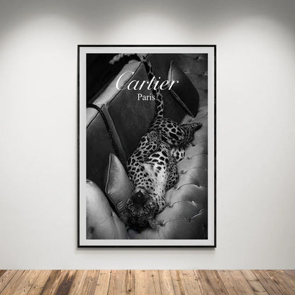 Flex Designs Poster Le Noir Cartier Paris 5 x 7" Home Goods - Designer  Poster