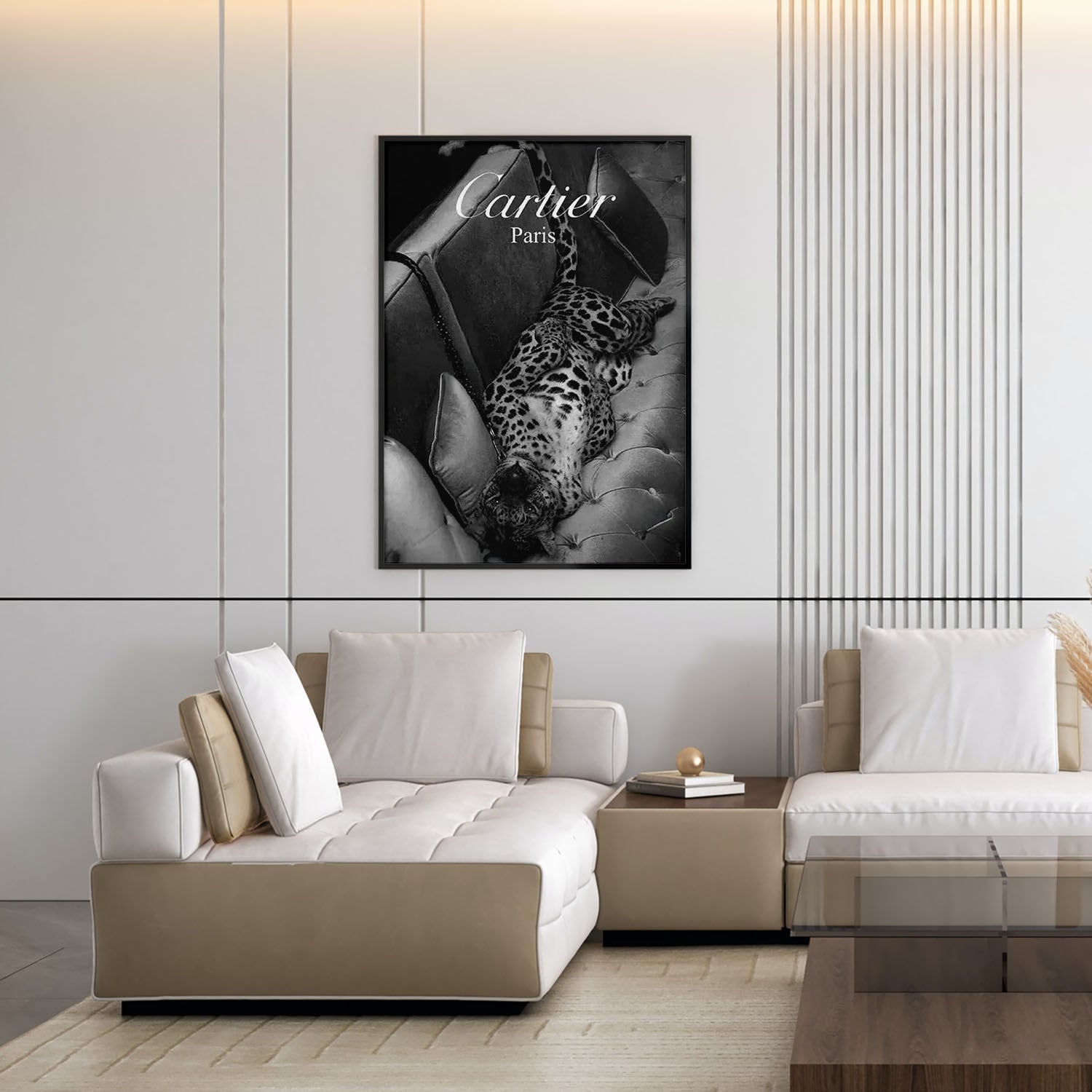 Flex Designs Poster Le Noir Cartier Paris 11 x 17" Home Goods - Designer  Poster