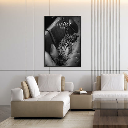 Flex Designs Poster Le Noir Cartier Paris 11 x 17" Home Goods - Designer  Poster
