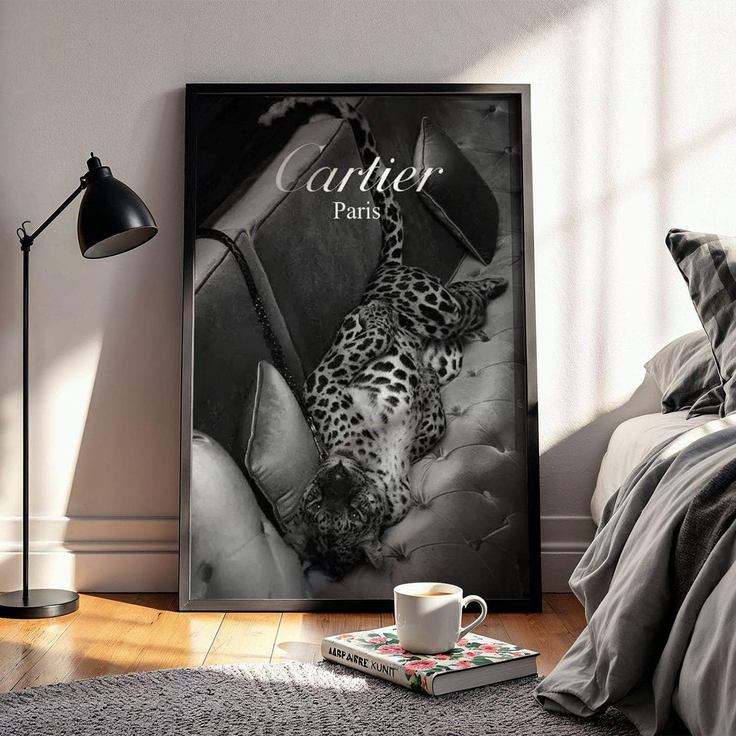 Flex Designs Poster Le Noir Cartier Paris 11 x 17" Home Goods - Designer  Poster
