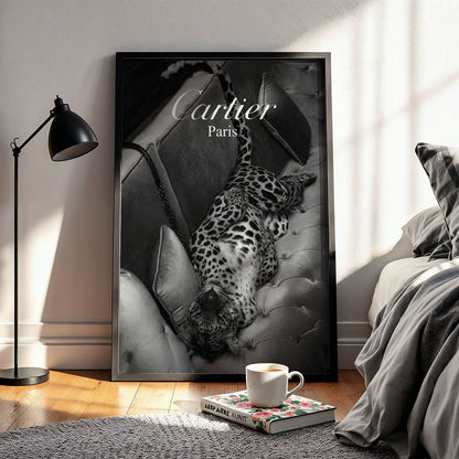 Flex Designs Poster Le Noir Cartier Paris 11 x 17" Home Goods - Designer  Poster