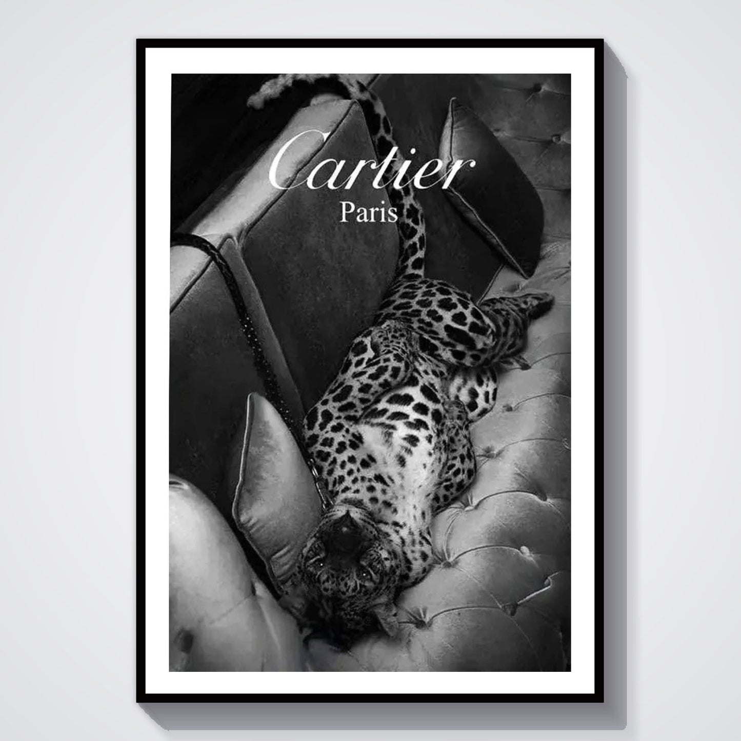 Flex Designs Poster Le Noir Cartier Paris 5 x 7" Home Goods - Designer  Poster