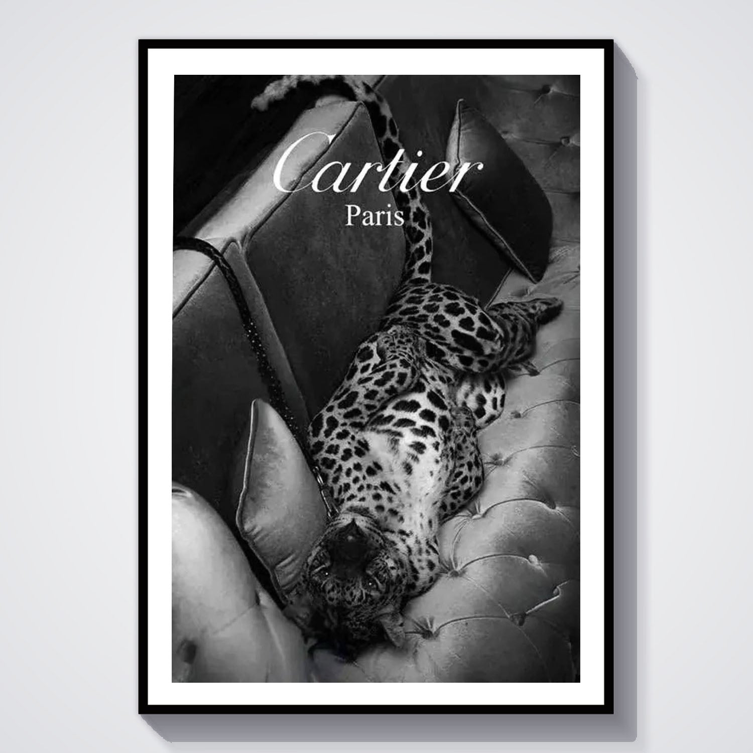 Flex Designs Poster Le Noir Cartier Paris 5 x 7" Home Goods - Designer  Poster