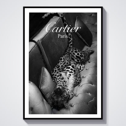 Flex Designs Poster Le Noir Cartier Paris 5 x 7" Home Goods - Designer  Poster