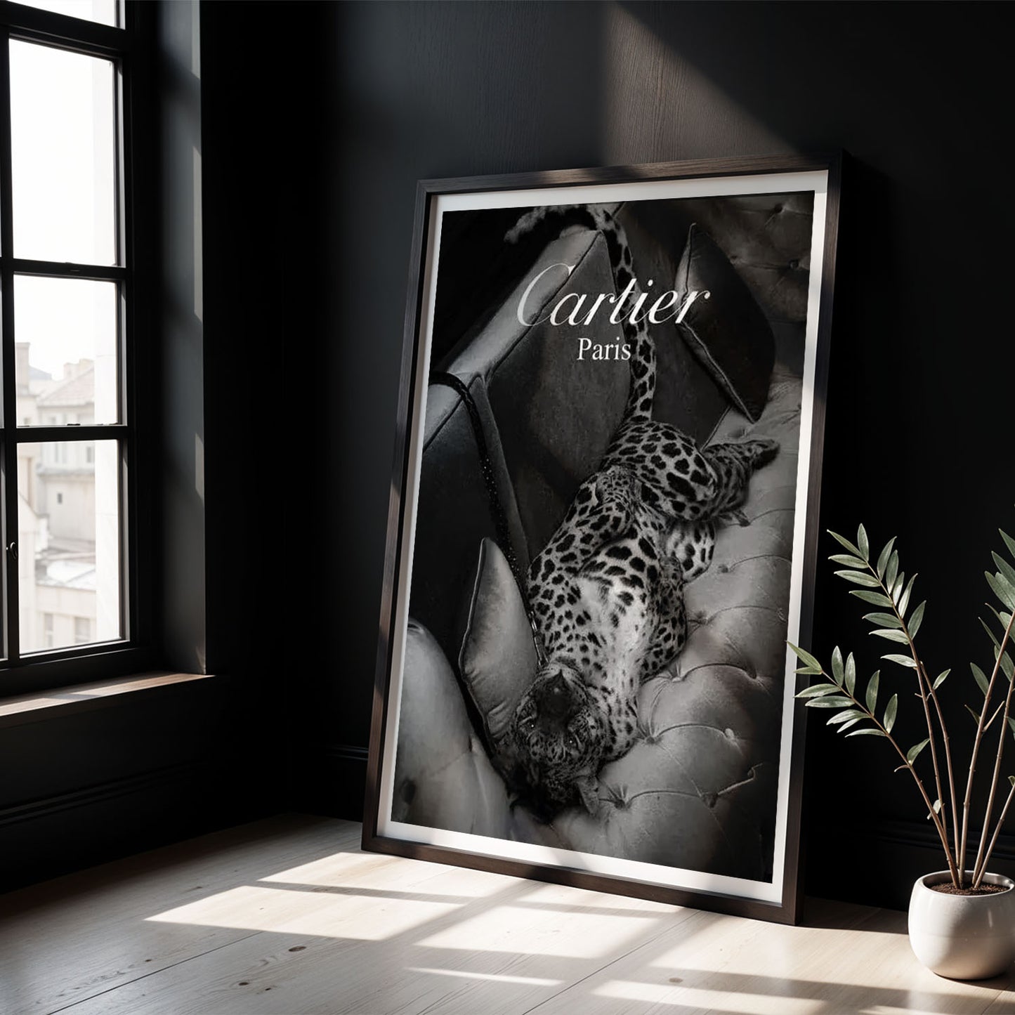 Flex Designs Poster Le Noir Cartier Paris 5 x 7" Home Goods - Designer  Poster