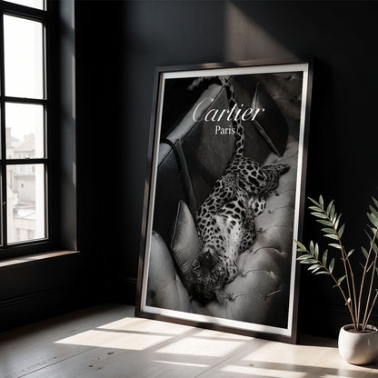Flex Designs Poster Le Noir Cartier Paris 5 x 7" Home Goods - Designer  Poster