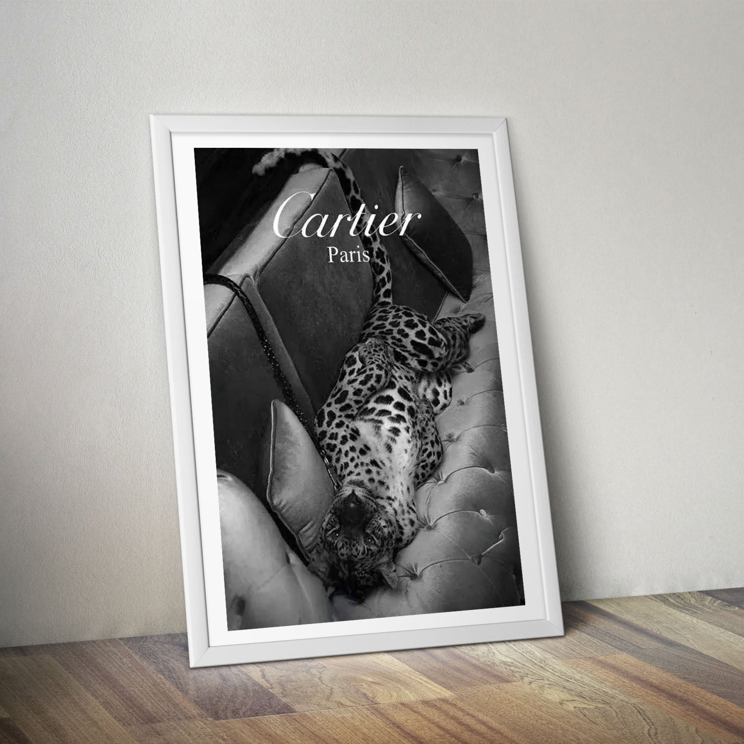 Flex Designs Poster Le Noir Cartier Paris 5 x 7" Home Goods - Designer  Poster