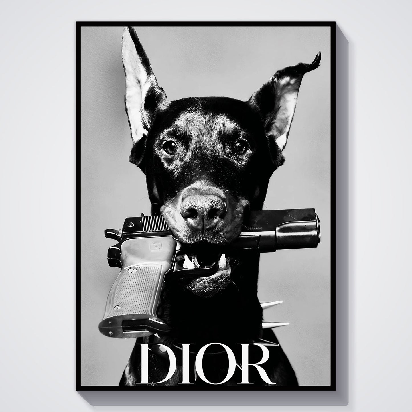 Flex Designs Poster Le Noir Dior Paris 11 x 17" Home Goods - Designer  Poster