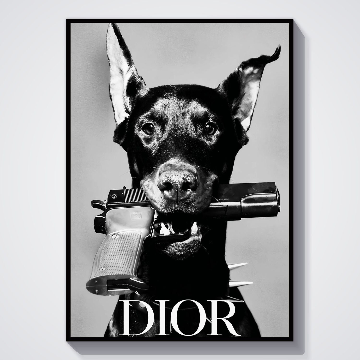 Flex Designs Poster Le Noir Dior Paris 11 x 17" Home Goods - Designer  Poster