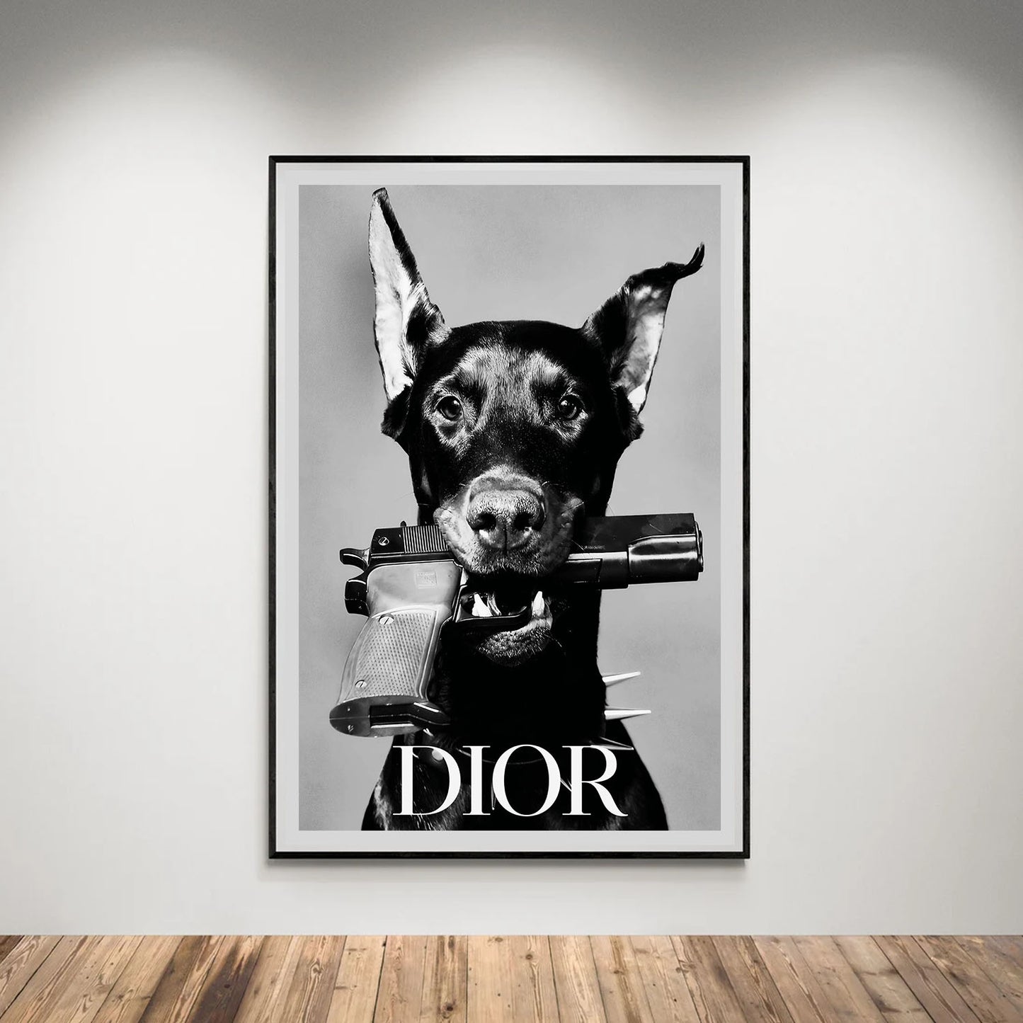 Flex Designs Poster Le Noir Dior Paris 5 x 7" Home Goods - Designer  Poster