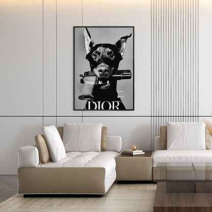 Flex Designs Poster Le Noir Dior Paris 11 x 17" Home Goods - Designer  Poster