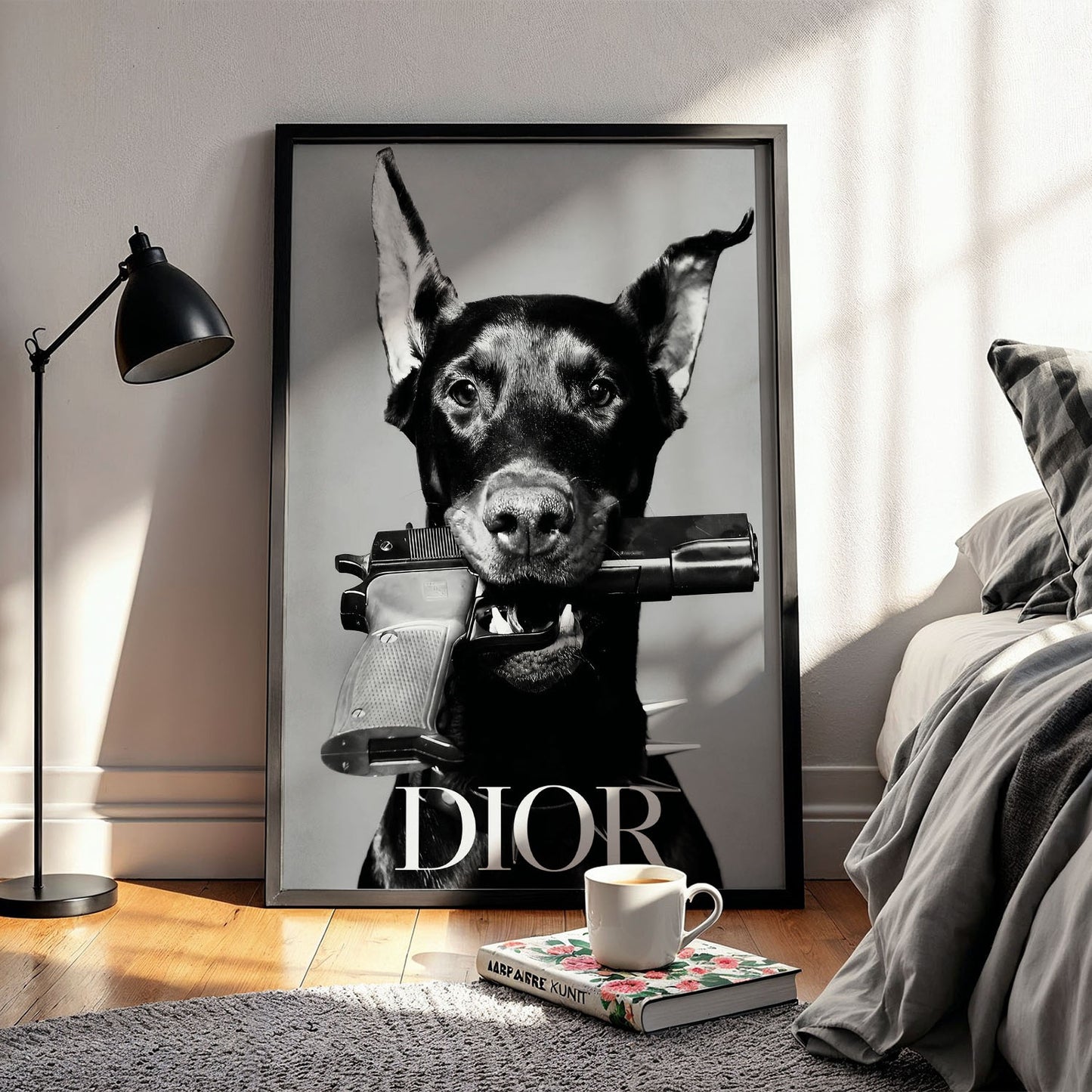Flex Designs Poster Le Noir Dior Paris 11 x 17" Home Goods - Designer  Poster
