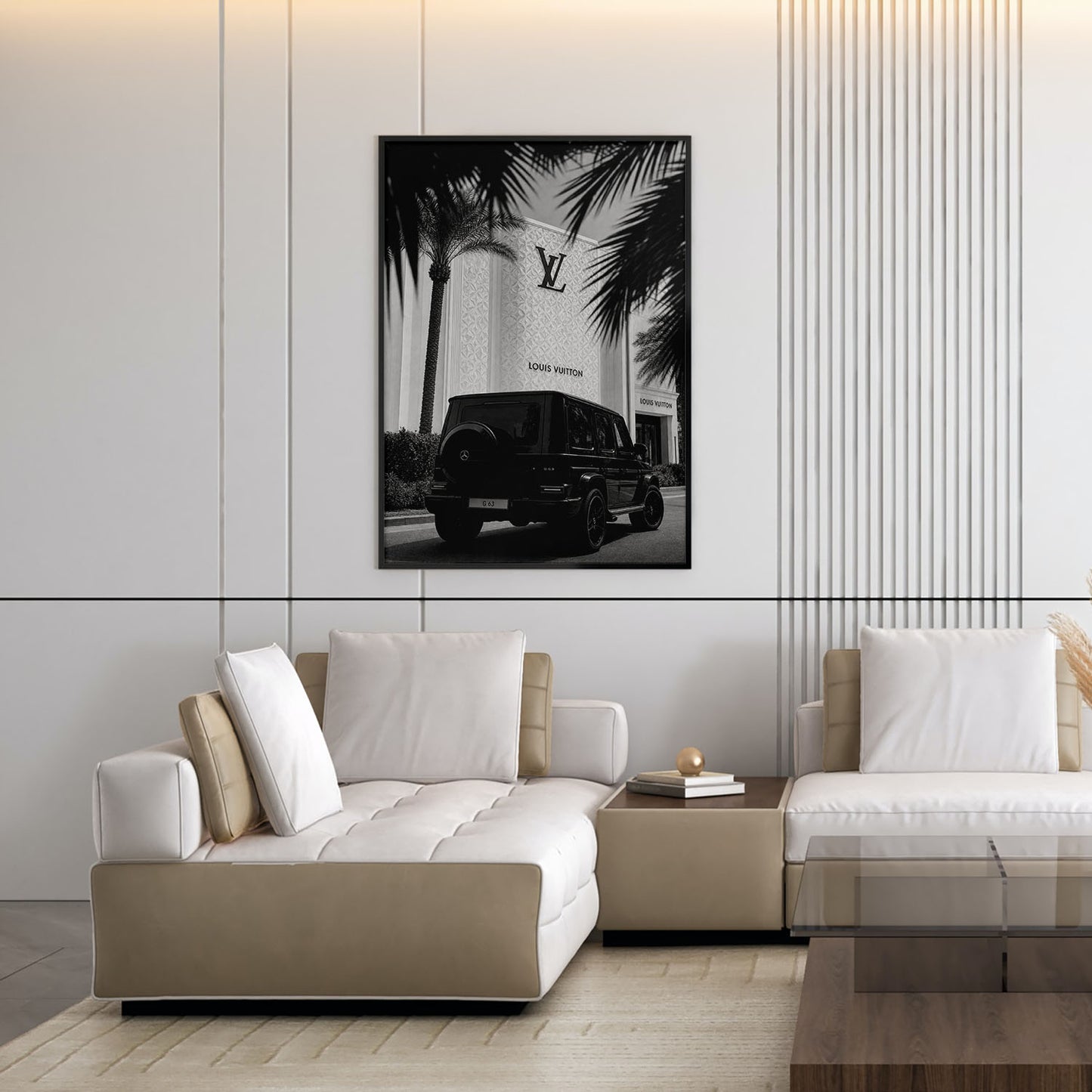 Flex Designs Poster Noir Louis G-Wagon 11 x 17" Home Goods - Designer  Poster