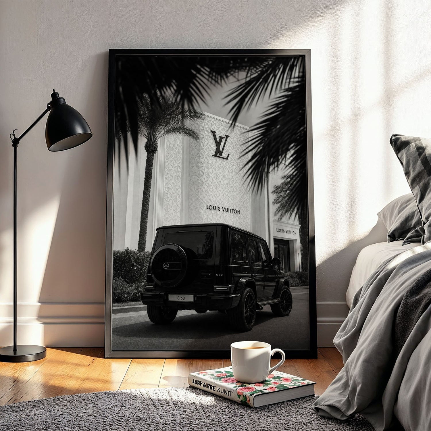 Flex Designs Poster Noir Louis G-Wagon 11 x 17" Home Goods - Designer  Poster