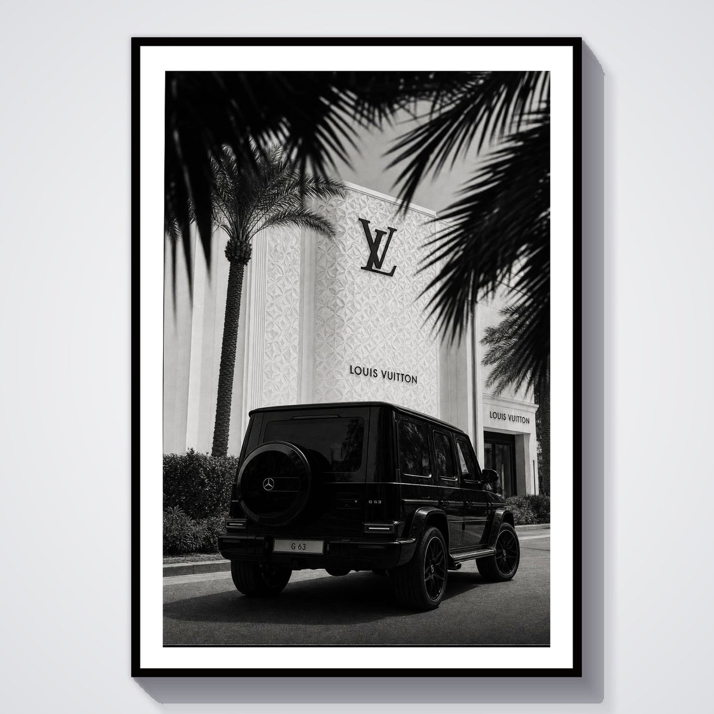 Flex Designs Poster Noir Louis G-Wagon 5 x 7" Home Goods - Designer  Poster