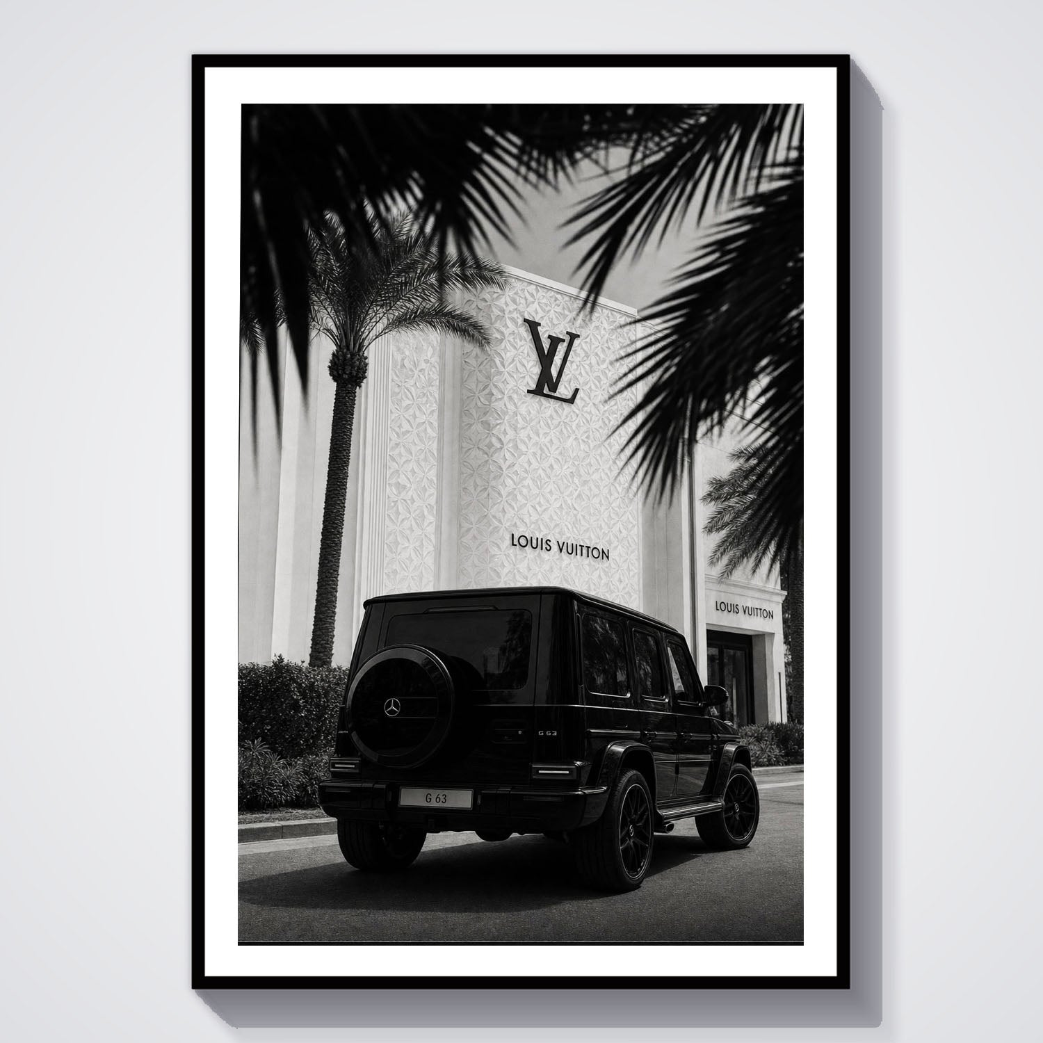 Flex Designs Poster Noir Louis G-Wagon 5 x 7" Home Goods - Designer  Poster