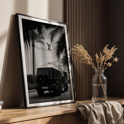 Flex Designs Poster Noir Louis G-Wagon 11 x 17" Home Goods - Designer  Poster