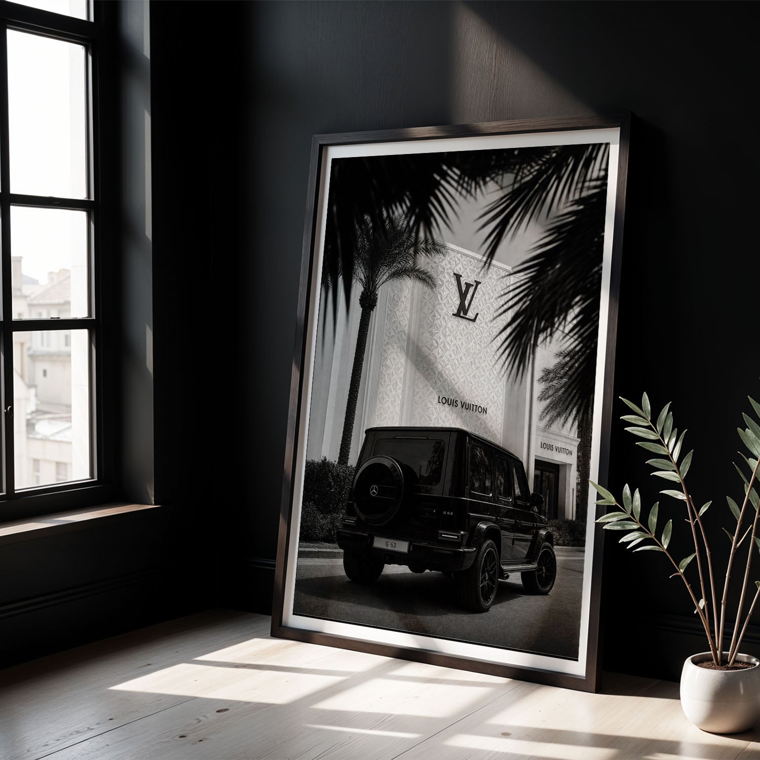 Flex Designs Poster Noir Louis G-Wagon 5 x 7" Home Goods - Designer  Poster