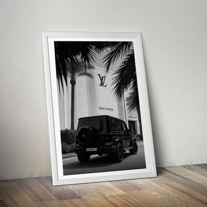 Flex Designs Poster Noir Louis G-Wagon 5 x 7" Home Goods - Designer  Poster
