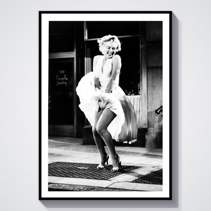 Flex Designs Poster The Seven Year Itch Marilyn Monroe 5 x 7" Home Goods - Designer  Poster