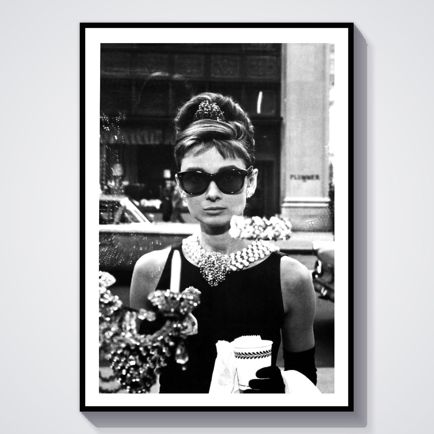 Flex Designs Poster Breakfast at Tiffanys 5 x 7" Home Goods - Designer  Poster