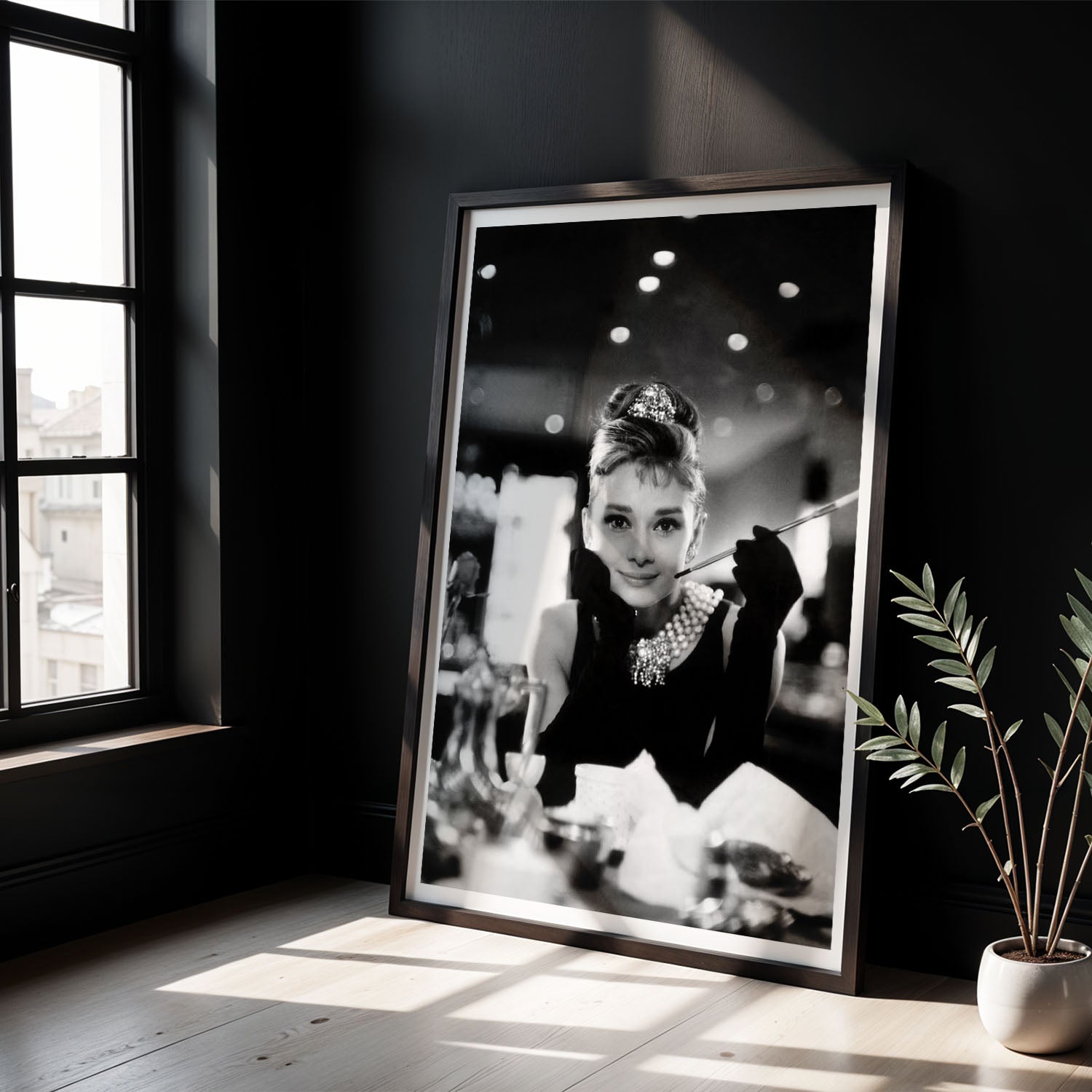 Flex Designs Poster Audrey Hepburn 5 x 7" Home Goods - Designer  Poster