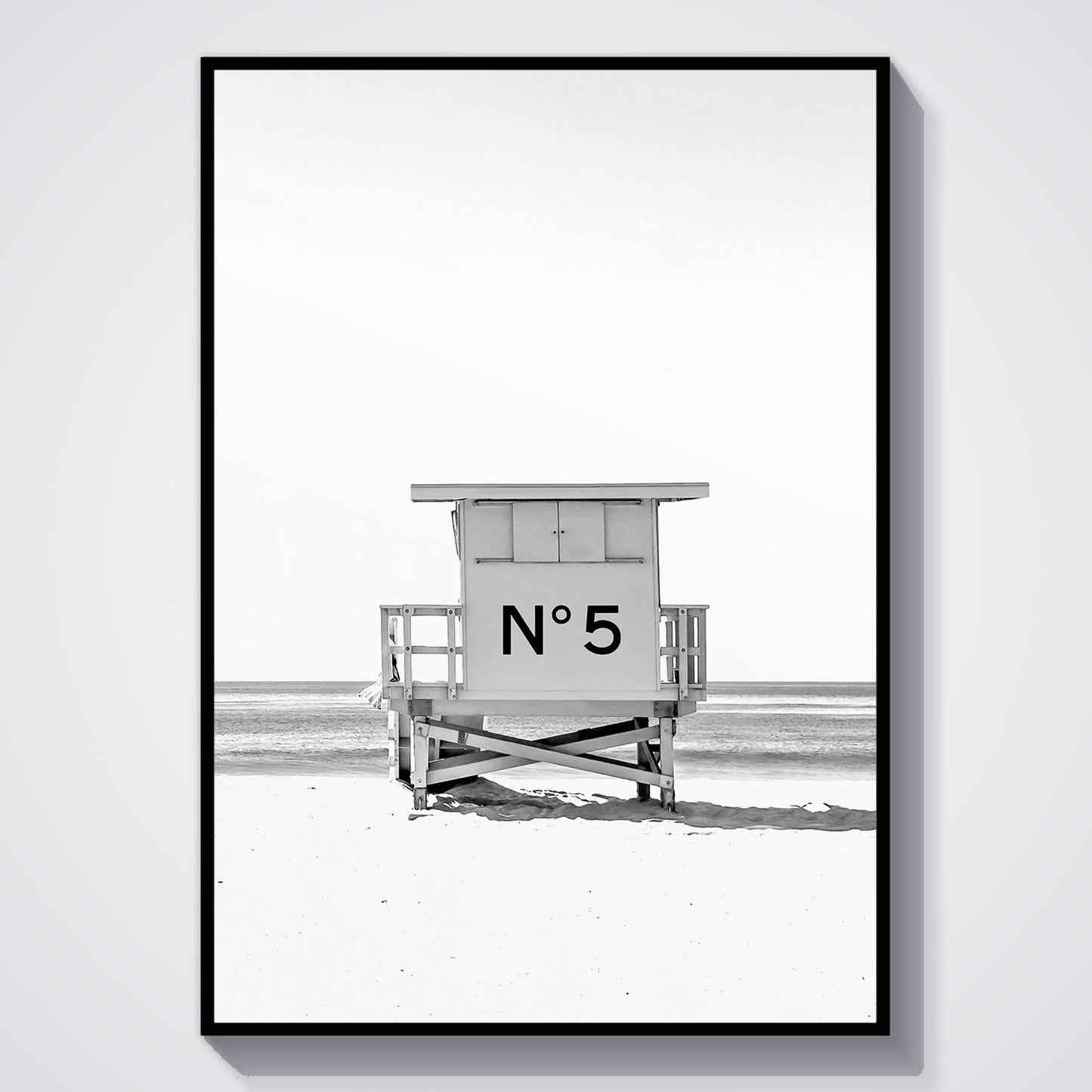Flex Designs Poster Chanel Beach Day 11 x 17" Home Goods - Designer  Poster