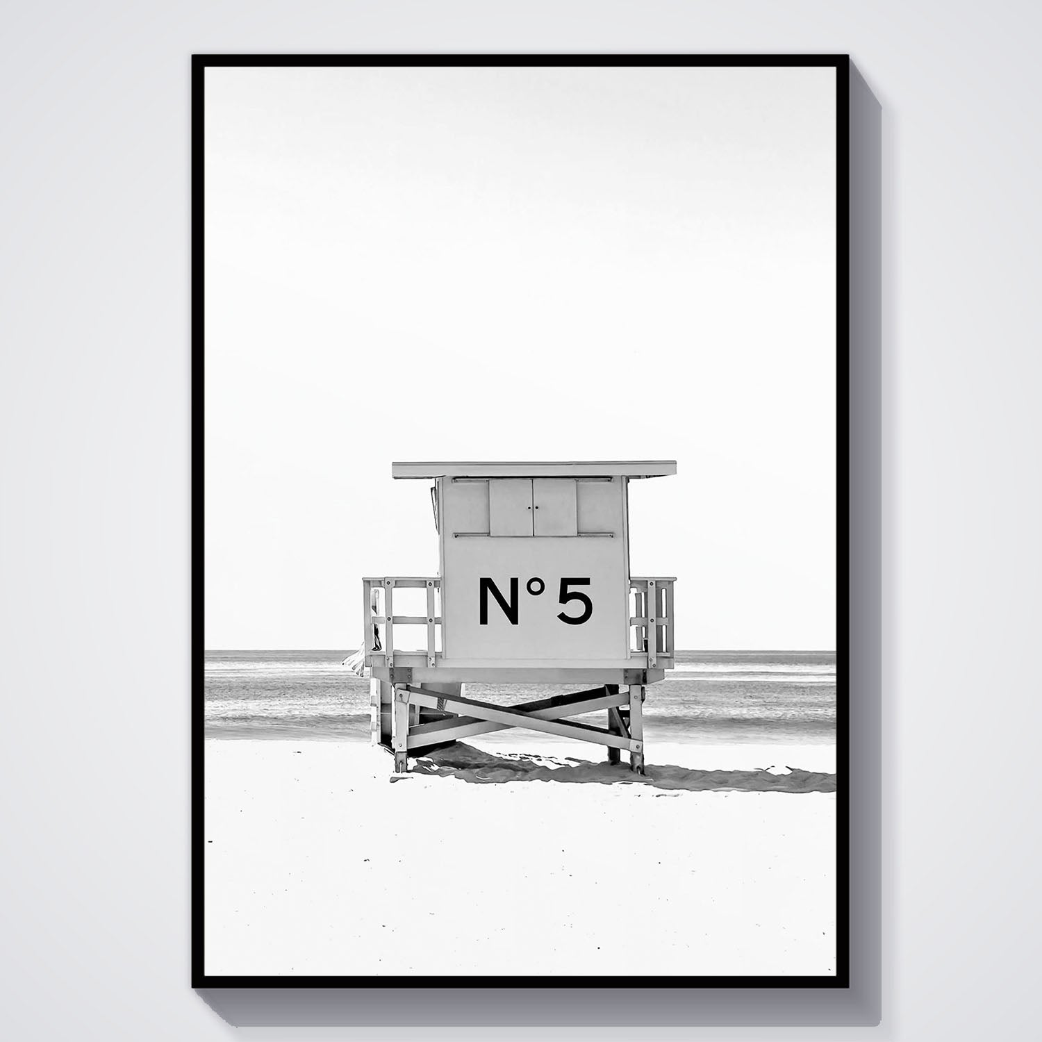 Flex Designs Poster Chanel Beach Day 11 x 17" Home Goods - Designer  Poster
