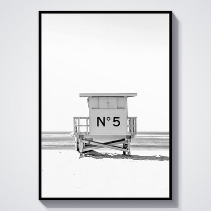 Flex Designs Poster Chanel Beach Day 11 x 17" Home Goods - Designer  Poster