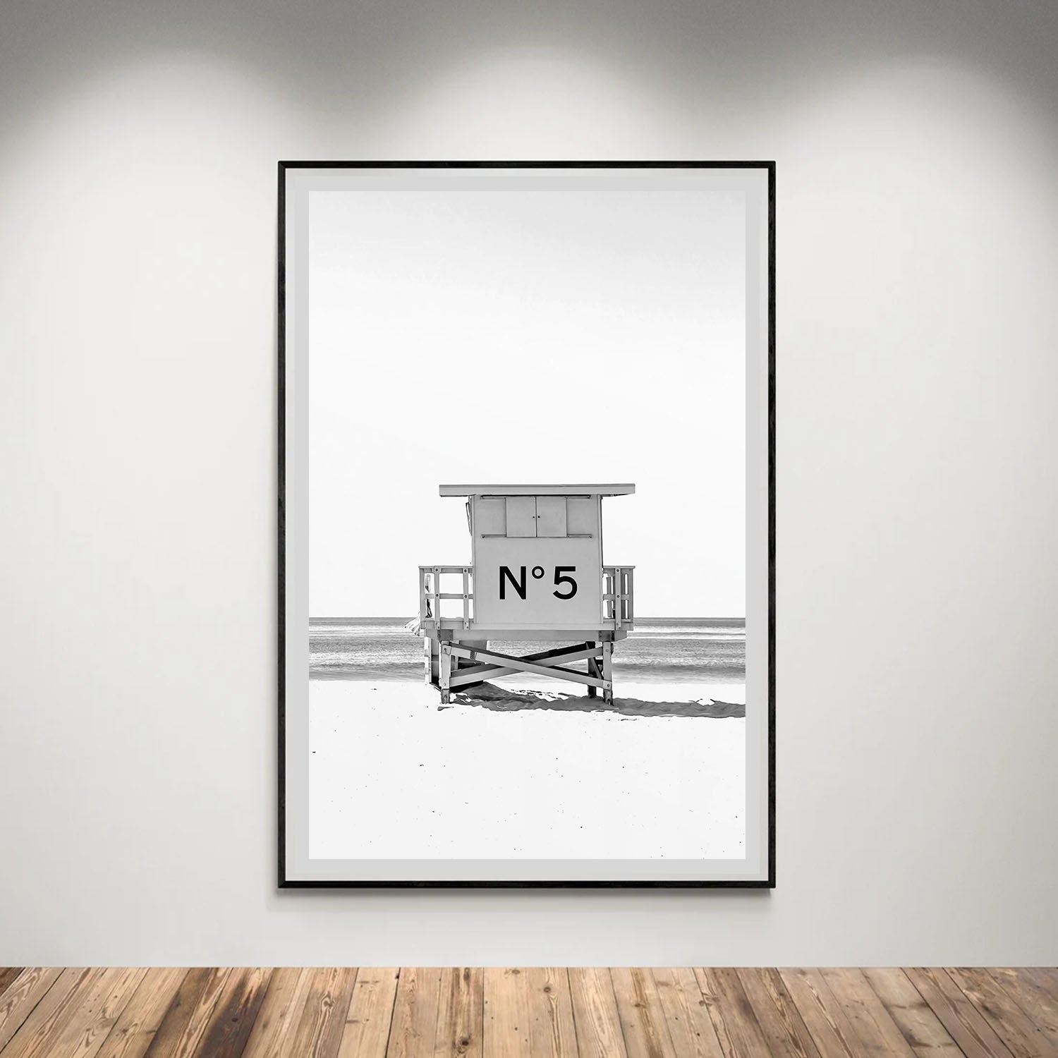 Flex Designs Poster Chanel Beach Day 5 x 7" Home Goods - Designer  Poster