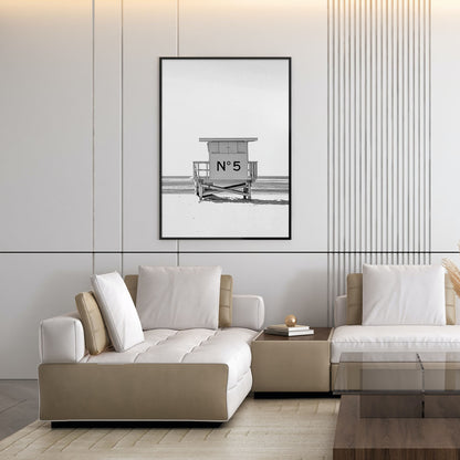 Flex Designs Poster Chanel Beach Day 11 x 17" Home Goods - Designer  Poster