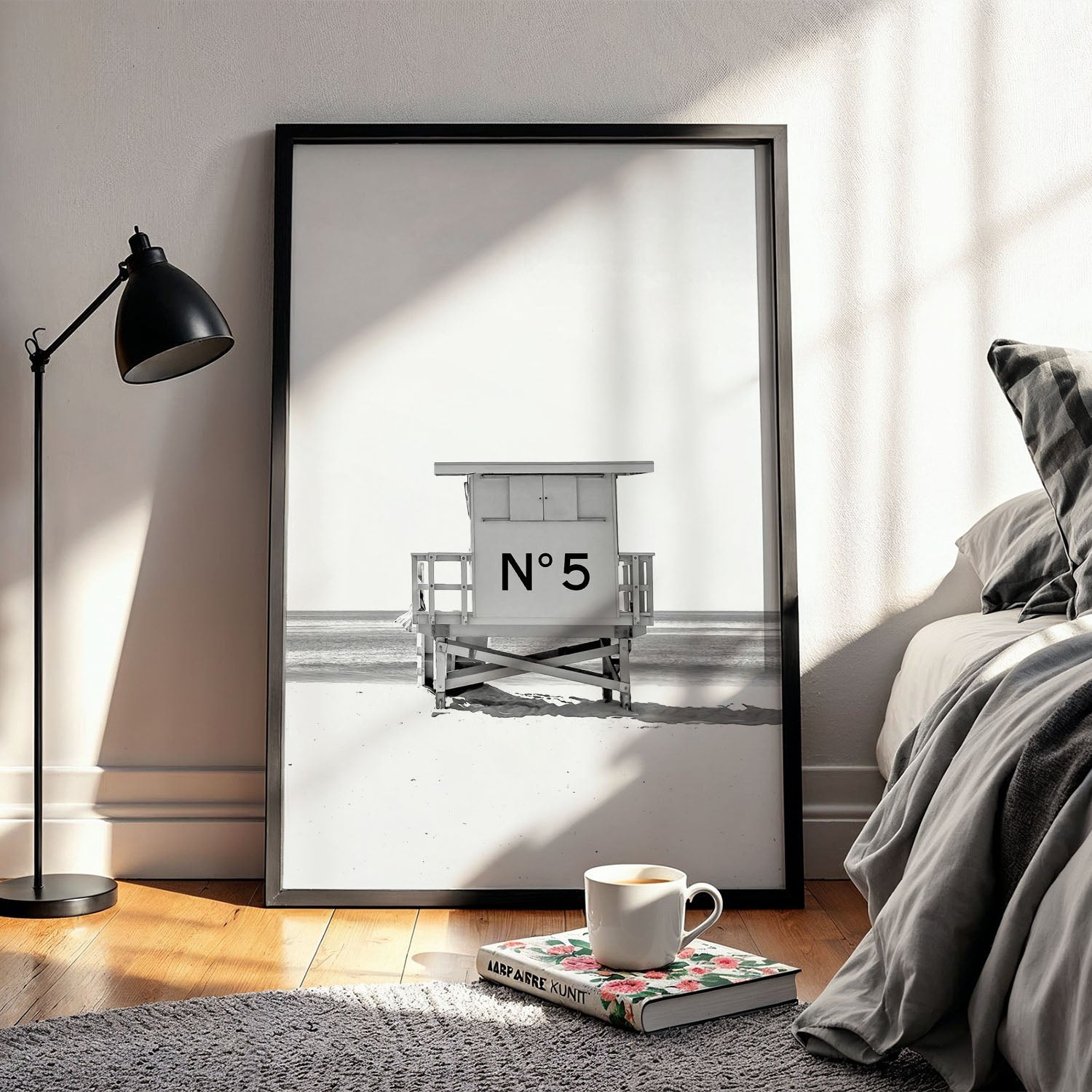 Flex Designs Poster Chanel Beach Day 11 x 17" Home Goods - Designer  Poster
