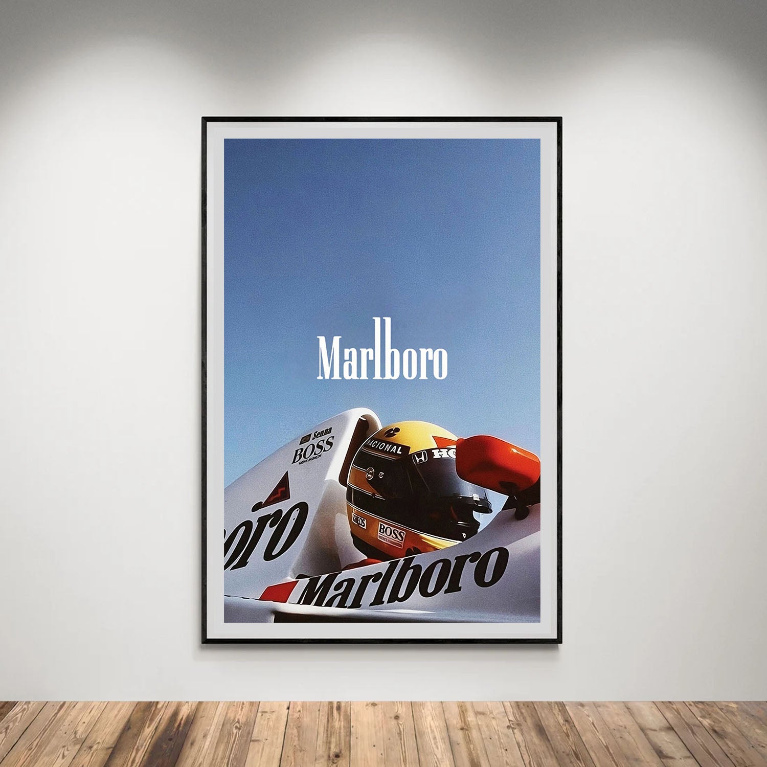 Flex Designs Poster Classic Marlboro F1 5 x 7" Home Goods - Sports  Poster