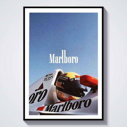 Flex Designs Poster Classic Marlboro F1 5 x 7" Home Goods - Sports  Poster