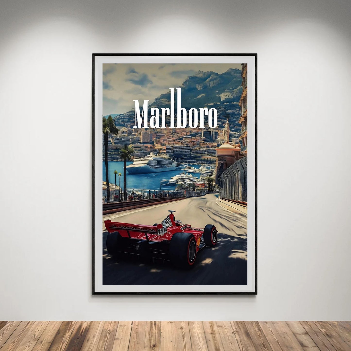 Flex Designs Poster Monaco Formula One 5 x 7" Home Goods - Sports  Poster