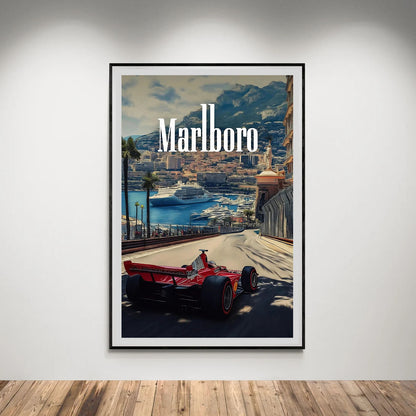 Flex Designs Poster Monaco Formula One 5 x 7" Home Goods - Sports  Poster