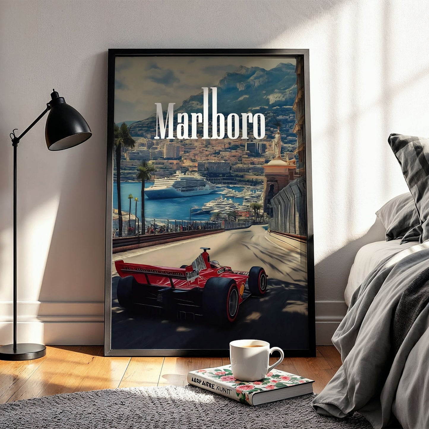 Flex Designs Poster Monaco Formula One 11 x 17" Home Goods - Sports  Poster