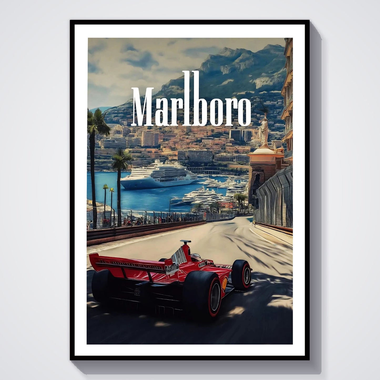 Flex Designs Poster Monaco Formula One 5 x 7" Home Goods - Sports  Poster