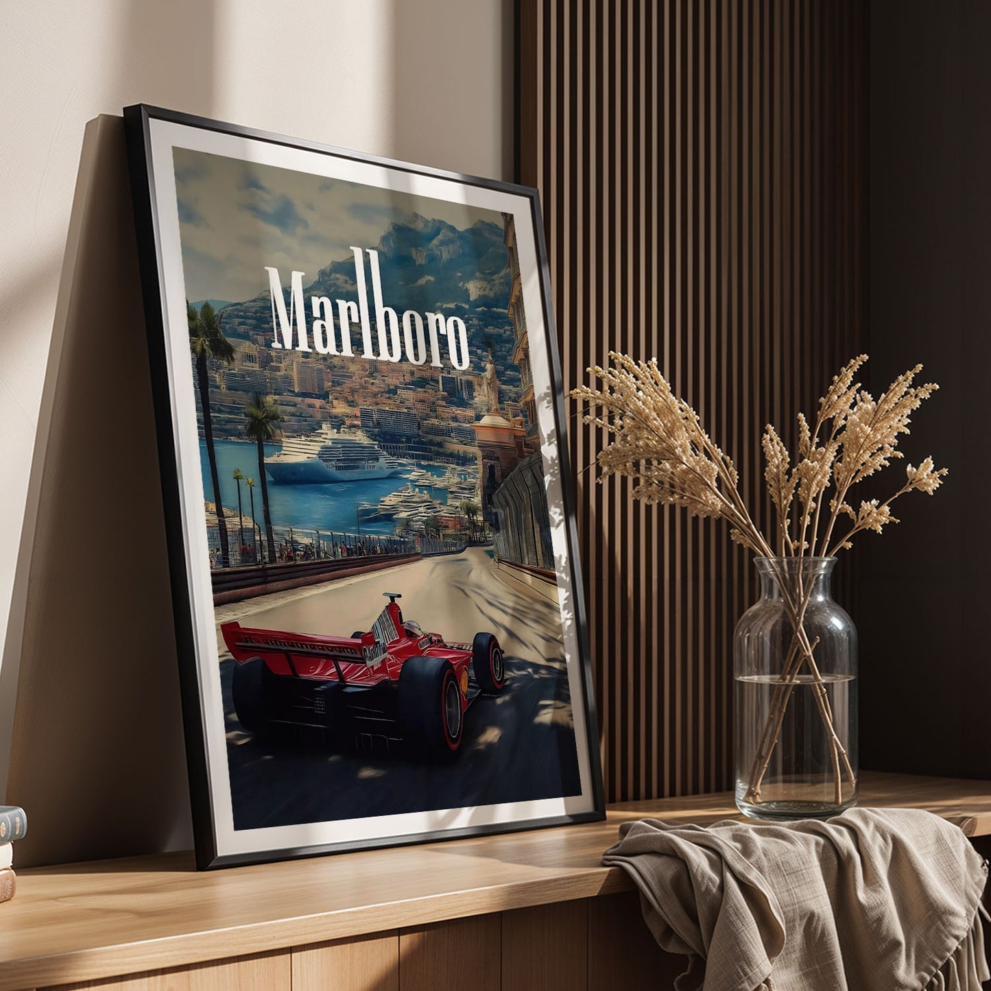 Flex Designs Poster Monaco Formula One 11 x 17" Home Goods - Sports  Poster