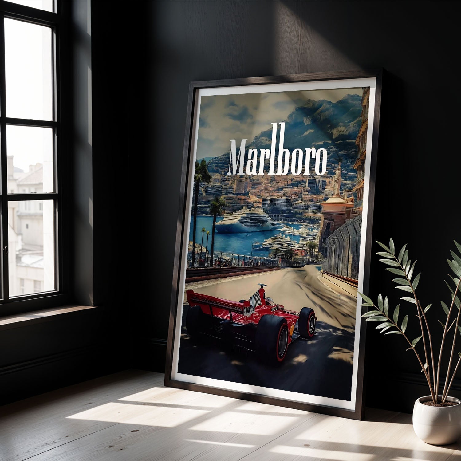 Flex Designs Poster Monaco Formula One 5 x 7" Home Goods - Sports  Poster