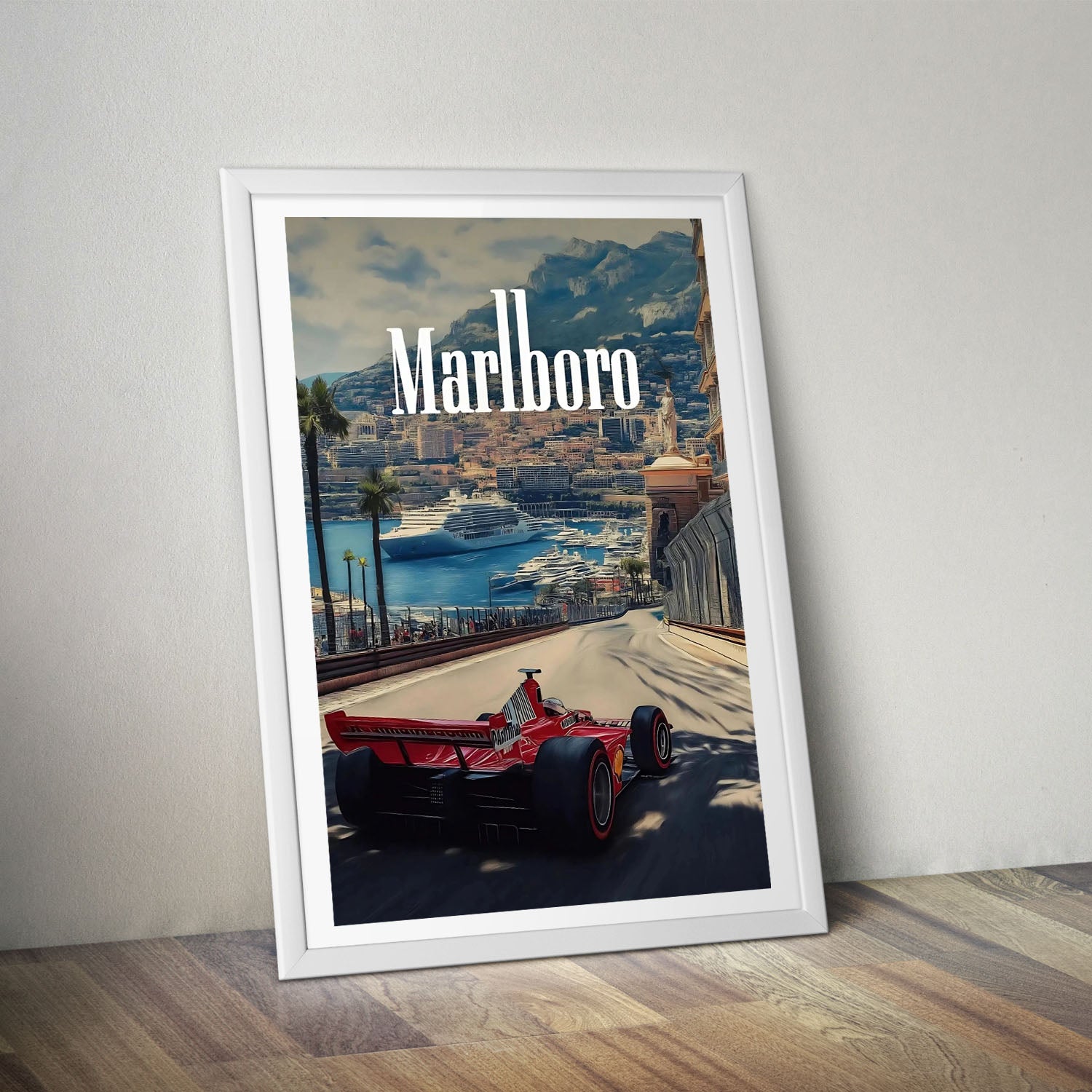 Flex Designs Poster Monaco Formula One 5 x 7" Home Goods - Sports  Poster
