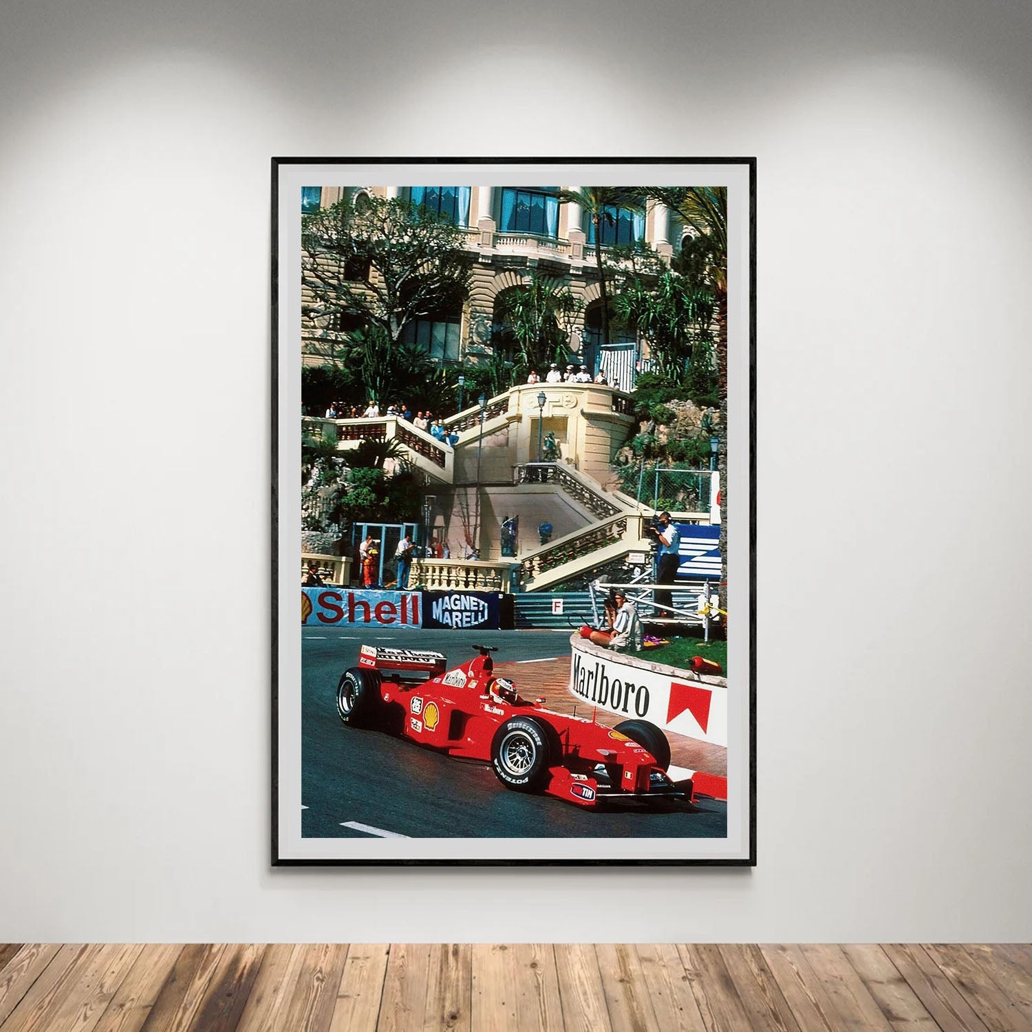 Flex Designs Poster Monaco Grand Prix Ferrari 5 x 7" Home Goods - Sports  Poster