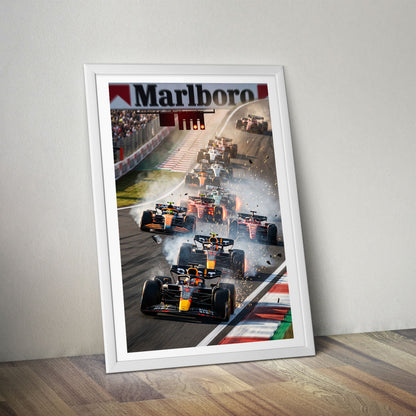 Flex Designs Poster Classic Formula One Race 5 x 7" Home Goods - Sports  Poster