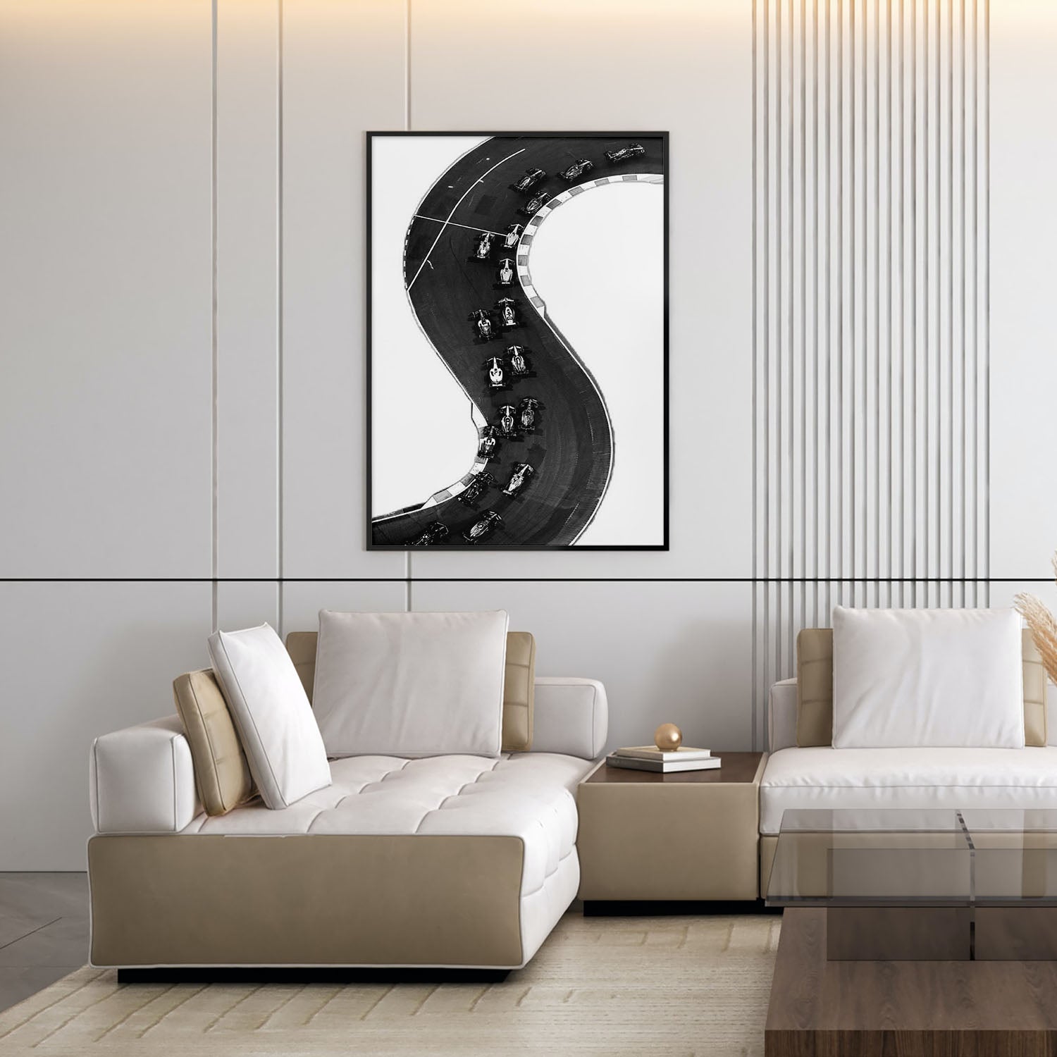 Flex Designs Poster F1 Ariel 11 x 17" Home Goods - Sports  Poster