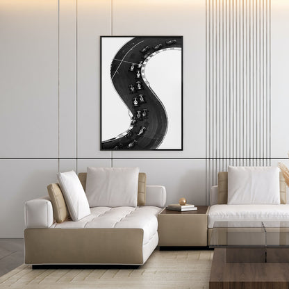 Flex Designs Poster F1 Ariel 11 x 17" Home Goods - Sports  Poster