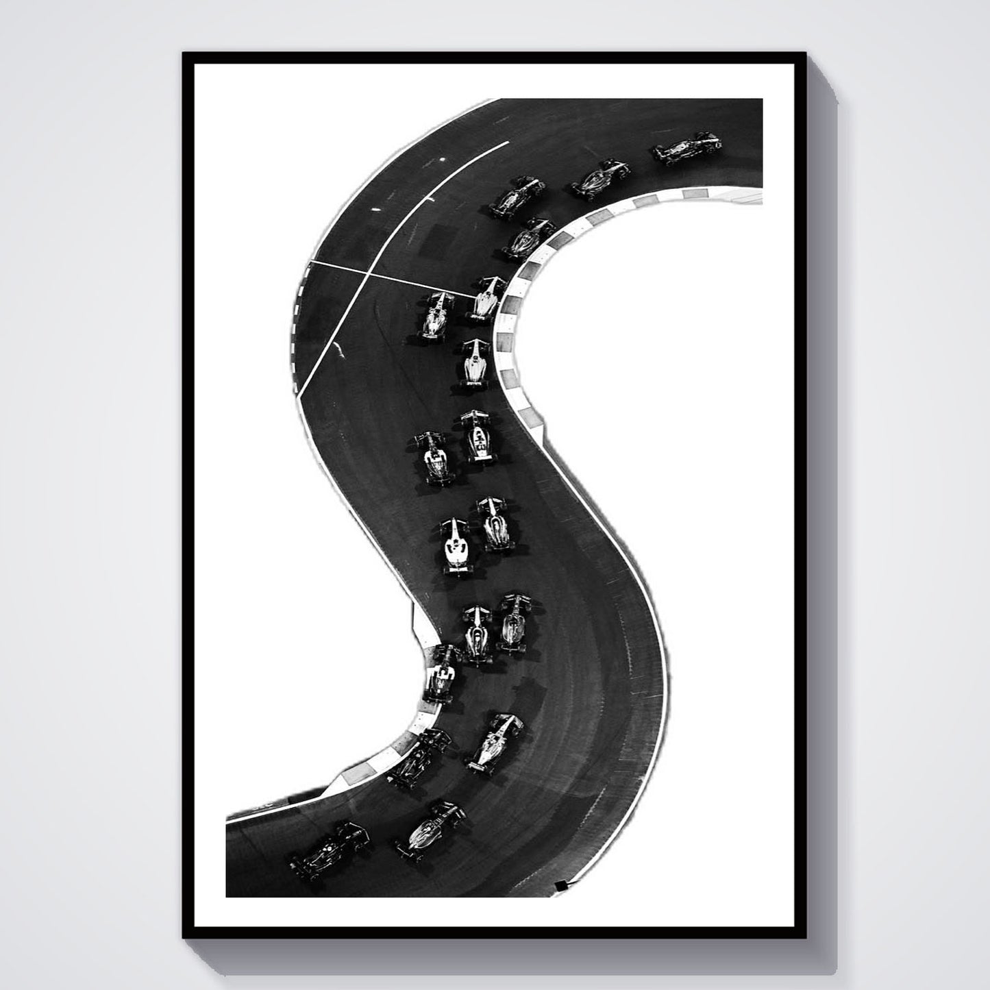 Flex Designs Poster F1 Ariel 5 x 7" Home Goods - Sports  Poster