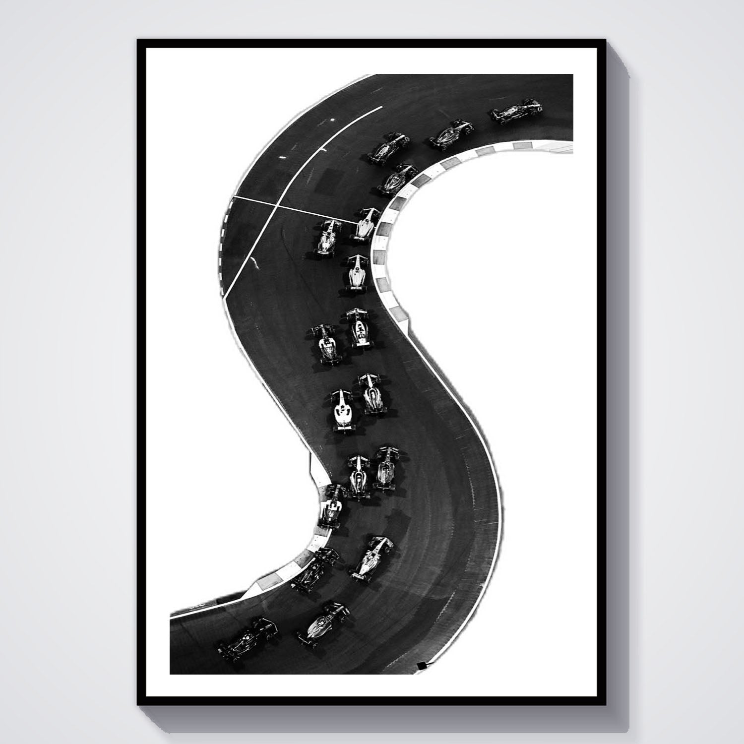 Flex Designs Poster F1 Ariel 5 x 7" Home Goods - Sports  Poster